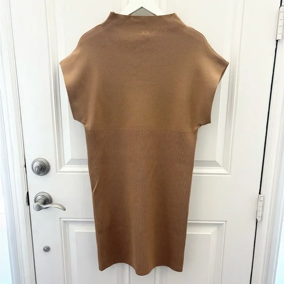 NWT By Anthropologie Mock-Neck Mini Dress XL - Picture 10 of 14